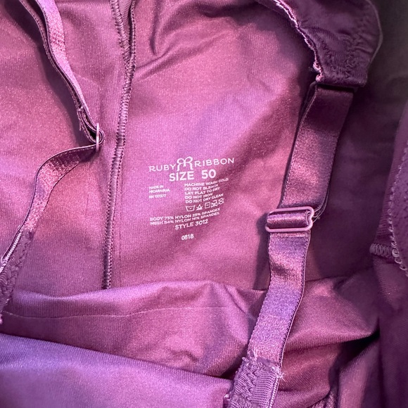 Ruby Ribbon Lace Full Support Cami - Picture 2 of 3